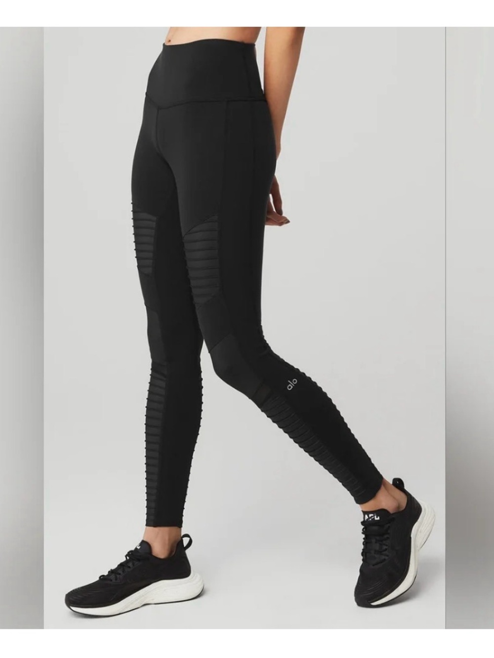 Alo Yoga Moto Legging High Waist XS Black